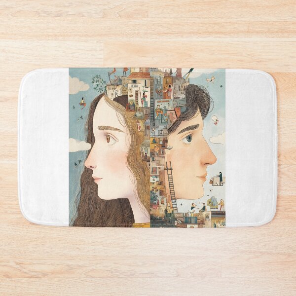 Item preview, The art style is reminiscent of children's book illustrations, with soft pastel colors, designed and sold by wonderisland.