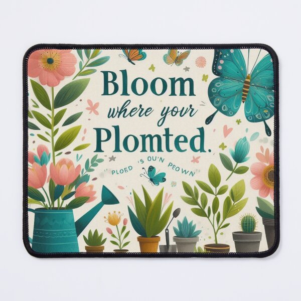 Item preview, Positive Growth Message – Bloom in Your Own Way Design designed and sold by ashokreddy343.