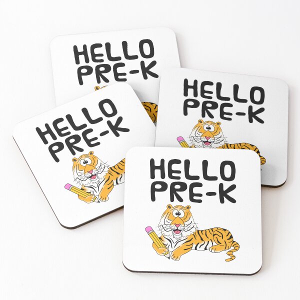 Item preview, Hello Pre-K Tiger, Elementary Teacher, First Day Of School designed and sold by doodlerob.