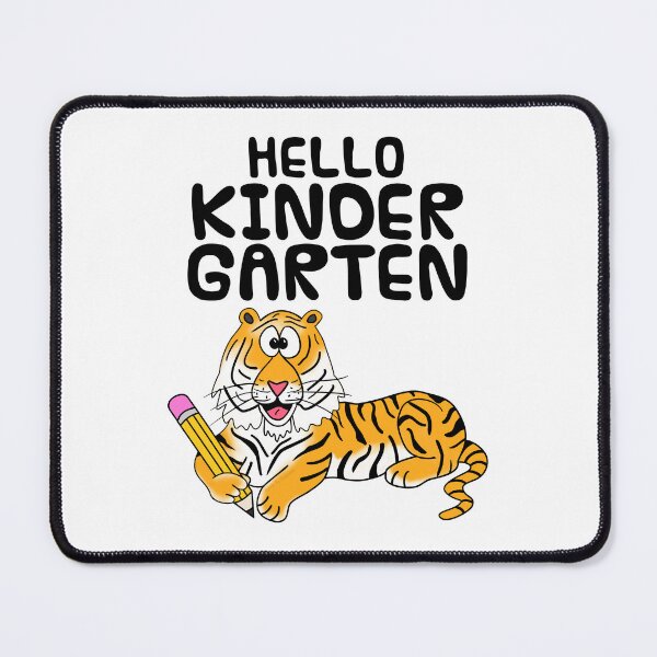 Item preview, Hello Kindergarten Tiger, Elementary Teacher, Back To School designed and sold by doodlerob.