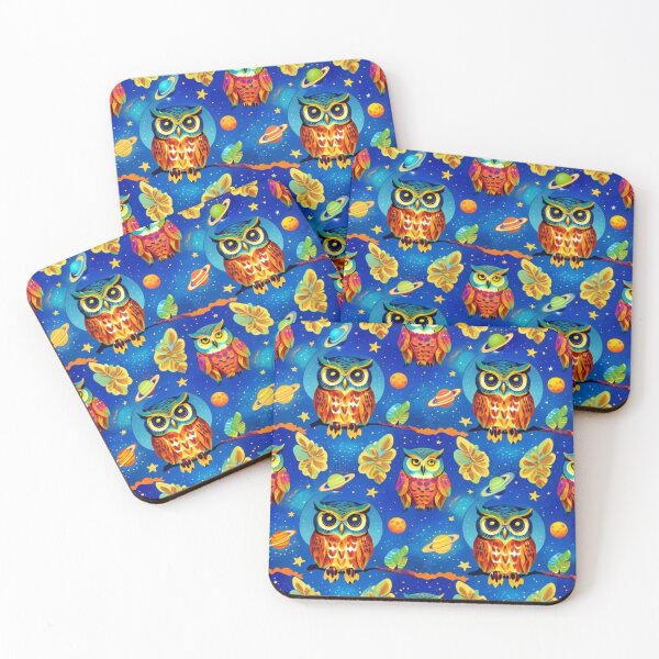 Item preview, Owls Seamless Pattern designed and sold by Korral.