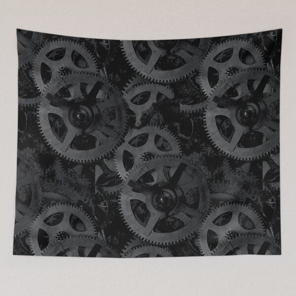 Item preview, Scattered Motion – Abstract Gearwheel Design designed and sold by Neonyx2020.