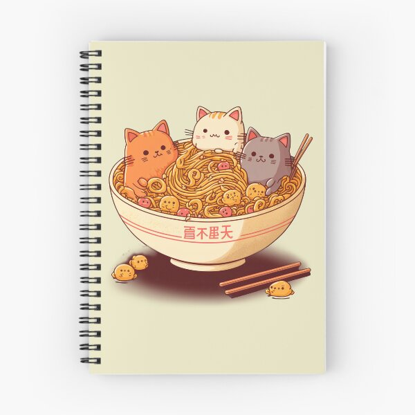 Item preview, Noodles with Cats designed and sold by TheSamuraiCat.