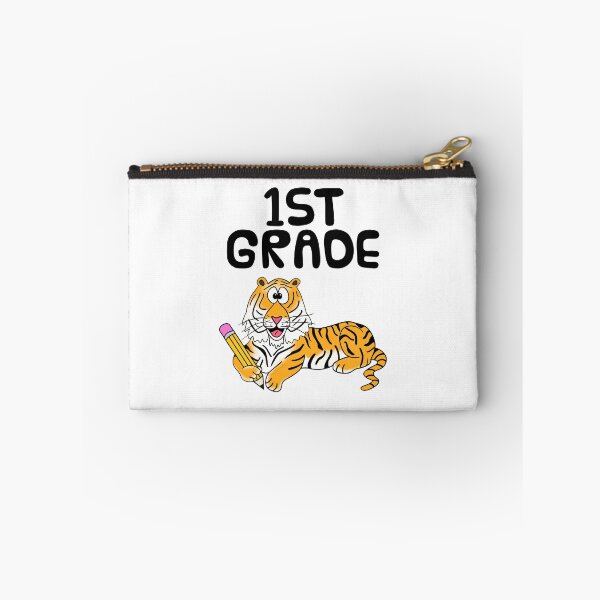 Item preview, School Tiger 1st Grade Teacher, Back To School designed and sold by doodlerob.