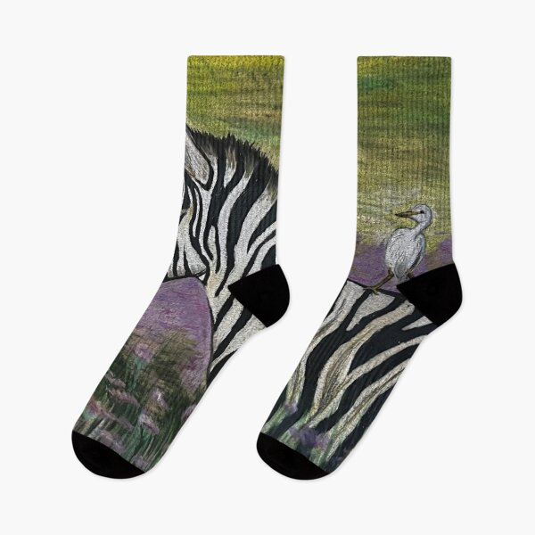 Item preview, Zebra and bird designed and sold by jazzymbf.