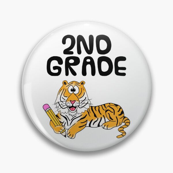 Item preview, School Tiger 2nd Grade Teacher, Back To School designed and sold by doodlerob.