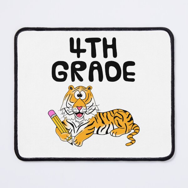 Item preview, School Tiger 4th Grade Teacher, Back To School designed and sold by doodlerob.