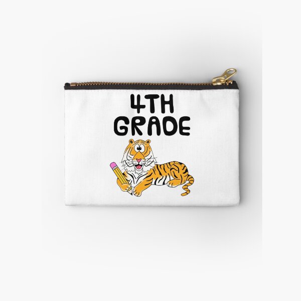 Item preview, School Tiger 4th Grade Teacher, Back To School designed and sold by doodlerob.
