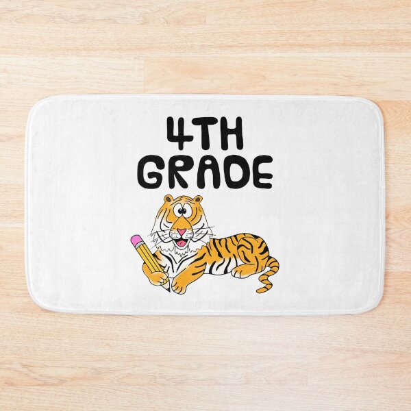 Item preview, School Tiger 4th Grade Teacher, Back To School designed and sold by doodlerob.