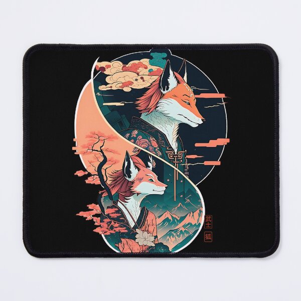 Item preview, Samurai Foxes designed and sold by TheSamuraiCat.