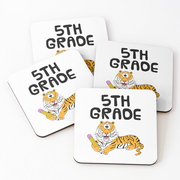 Item preview, School Tiger 5th Grade Teacher, Back To School designed and sold by doodlerob.