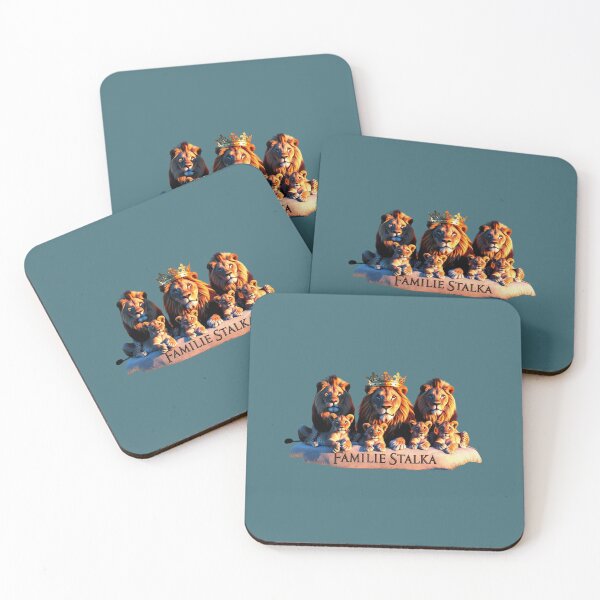Item preview, Lion family on a stone designed and sold by xCr4nkyZone.