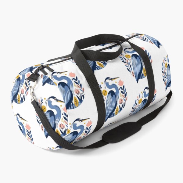 Item preview, Abstract Floral Great Blue Heron designed and sold by TheAnimalZ00.