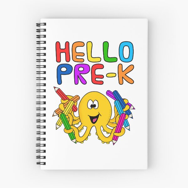 Item preview, Hello Pre-K Octopus, Elementary Teacher, First Day Of School designed and sold by doodlerob.