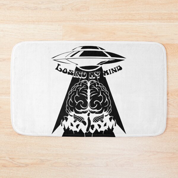 Item preview, Losing my Mind | A UFO steals a brain from a skull designed and sold by ProdbyNiECO.