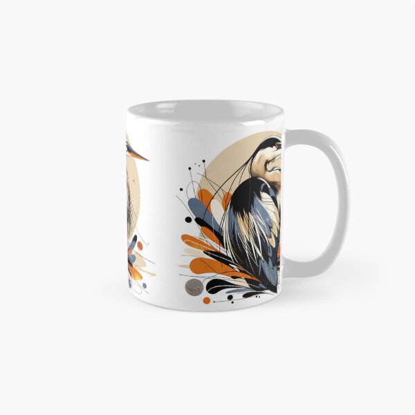 Item preview, Abstract Great Blue Heron Portrait designed and sold by TheAnimalZ00.
