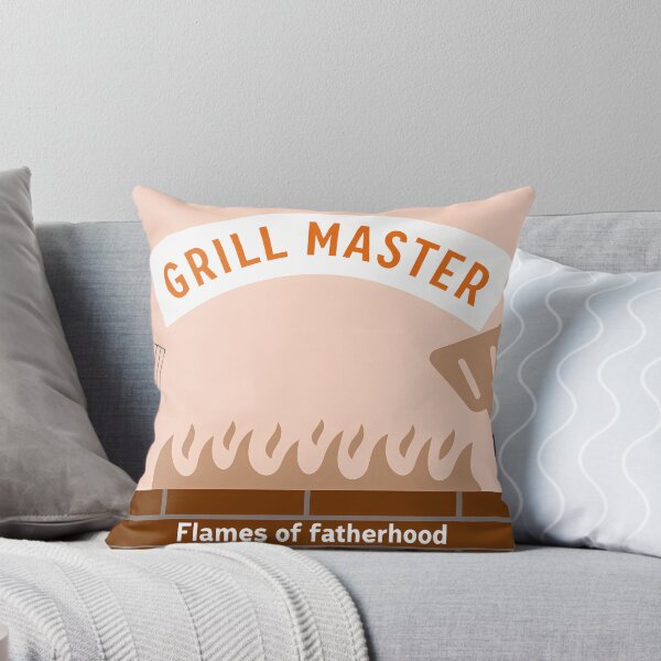 Item preview, Flames of Fatherhood: Grill Master Art designed and sold by ART ATTACK ZONE.
