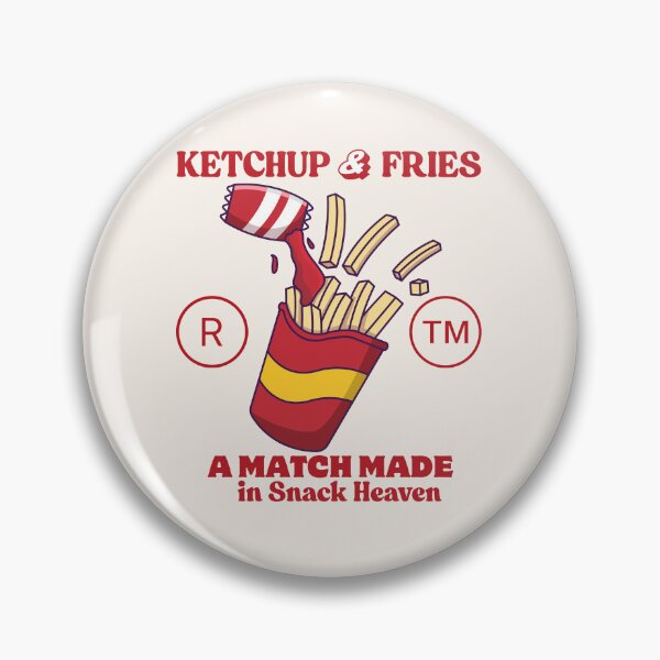 Item preview, Ketchup and fries, a match made in snack heaven designed and sold by Peerless-Prime.