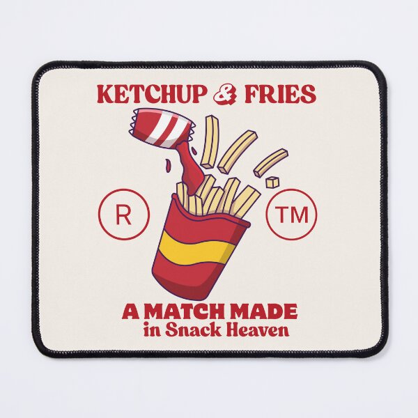 Item preview, Ketchup and fries, a match made in snack heaven designed and sold by Peerless-Prime.