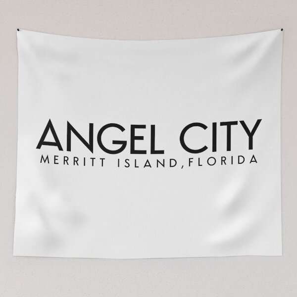 Item preview, Angel City, Florida - Simple Black Logo designed and sold by TobattoVision Commodities.