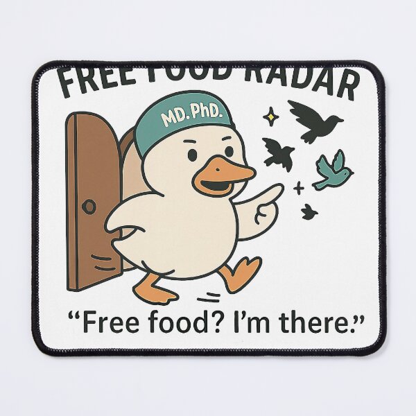 Item preview, Free Food Radar – Resident Silly Goose designed and sold by DocDocShop.