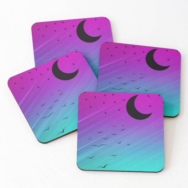 Item preview, Birds flying towards the moon designed and sold by NaturaFotos.