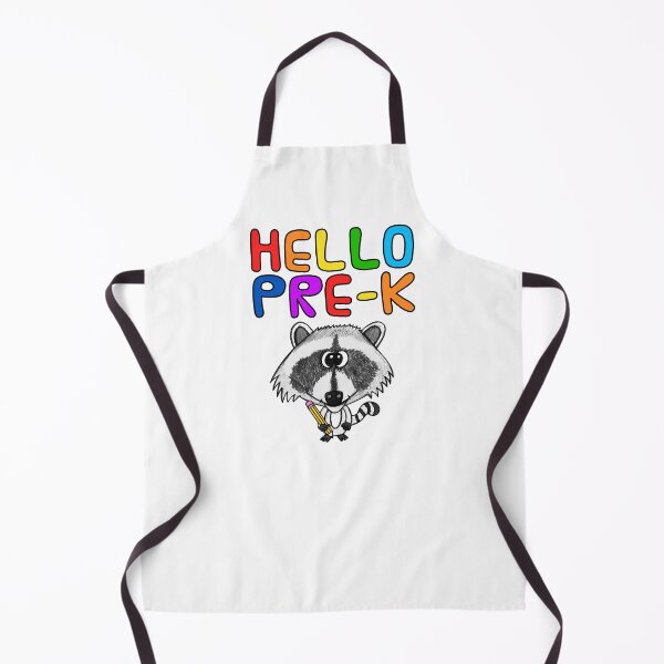 Item preview, Hello Pre-K Raccoon, Elementary Teacher, First Day Of School designed and sold by doodlerob.