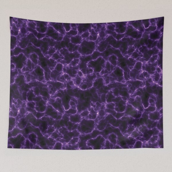 Item preview, Electric Violet Power Pattern designed and sold by Neonyx2020.