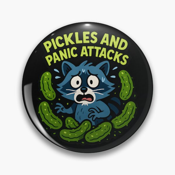 Item preview, Pickles and Panic Attacks – Raccoon Breakdown Incoming designed and sold by Fragy72.