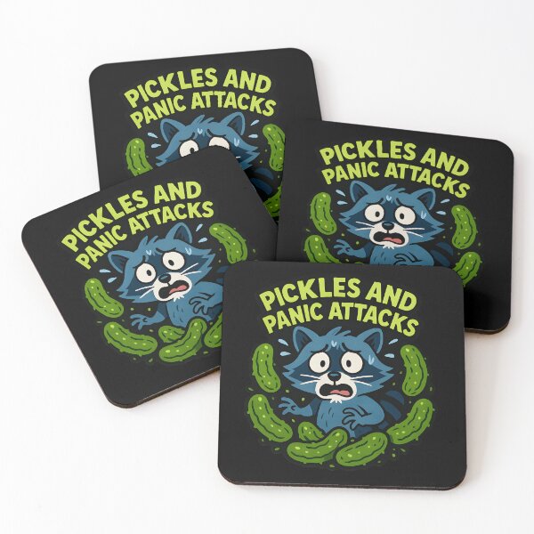 Item preview, Pickles and Panic Attacks – Raccoon Breakdown Incoming designed and sold by Fragy72.