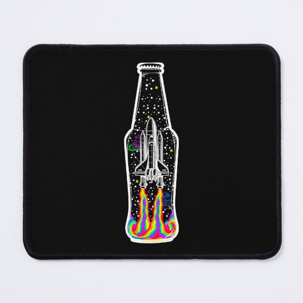 Item preview, Spaceship in a Bottle brings color to space | Colorful Illustrations designed and sold by ProdbyNiECO.