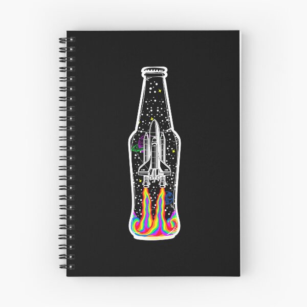 Item preview, Spaceship in a Bottle brings color to space | Colorful Illustrations designed and sold by ProdbyNiECO.