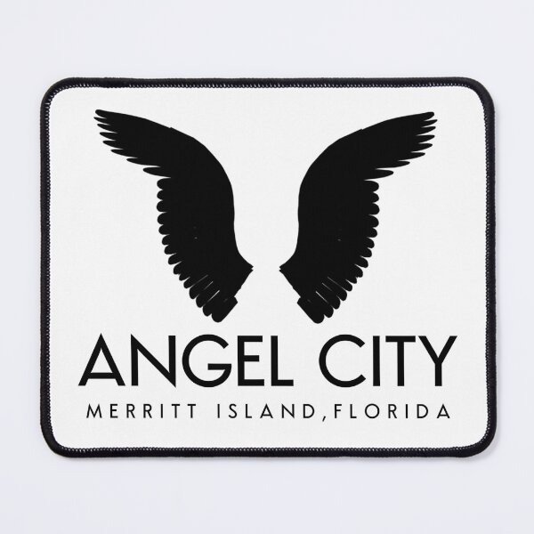 Item preview, Angle City, FL - Black Wings Logo designed and sold by TobattoVision Commodities.