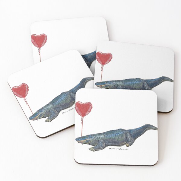 Item preview, Crocodile in love designed and sold by PersonablePortraits.