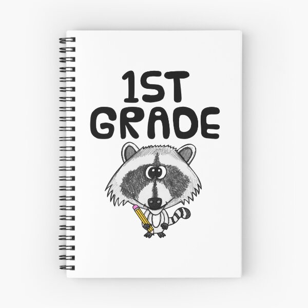 Item preview, School Raccoon 1st Grade Teacher, Back To School designed and sold by doodlerob.