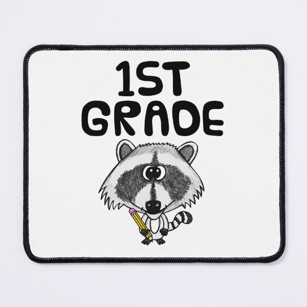 Item preview, School Raccoon 1st Grade Teacher, Back To School designed and sold by doodlerob.