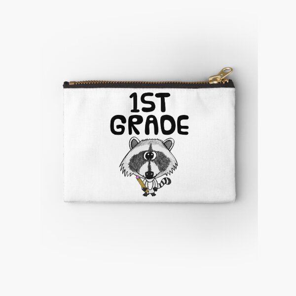 Item preview, School Raccoon 1st Grade Teacher, Back To School designed and sold by doodlerob.