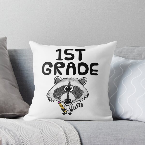 Item preview, School Raccoon 1st Grade Teacher, Back To School designed and sold by doodlerob.