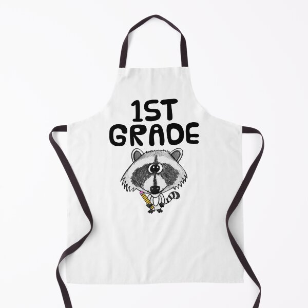 Item preview, School Raccoon 1st Grade Teacher, Back To School designed and sold by doodlerob.