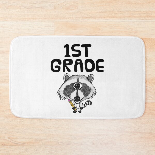 Item preview, School Raccoon 1st Grade Teacher, Back To School designed and sold by doodlerob.