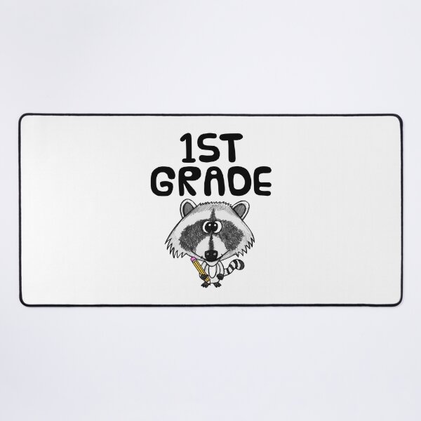 Item preview, School Raccoon 1st Grade Teacher, Back To School designed and sold by doodlerob.