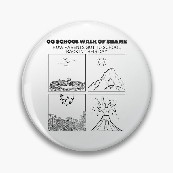 Item preview, OG school walk of shame: how parents got to school back in their day designed and sold by Peerless-Prime.