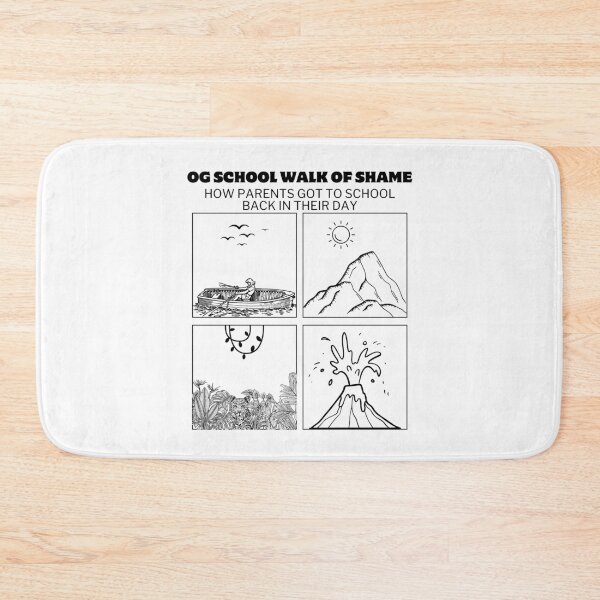 Item preview, OG school walk of shame: how parents got to school back in their day designed and sold by Peerless-Prime.