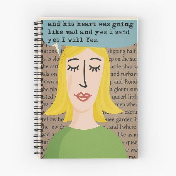 Item preview, Ulysses by James Joyce Molly Bloom Soliloquy  designed and sold by Oqueartecura.