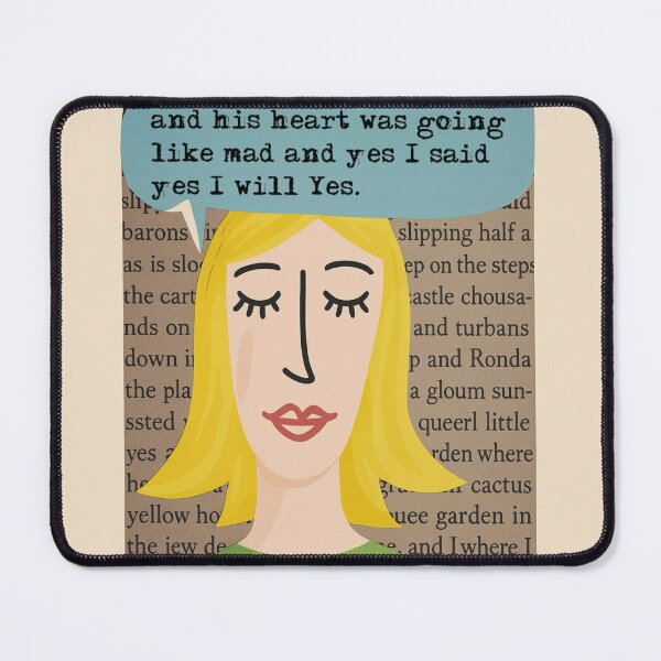Item preview, Ulysses by James Joyce Molly Bloom Soliloquy  designed and sold by Oqueartecura.