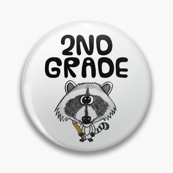 Item preview, School Raccoon 2nd Grade Teacher, Back To School designed and sold by doodlerob.