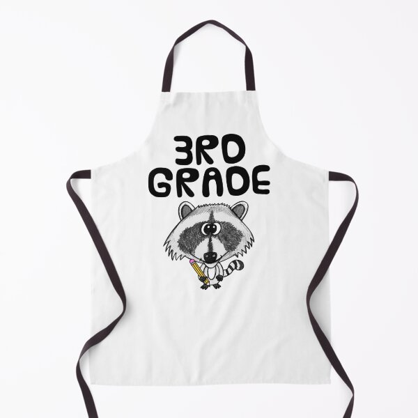 Item preview, School Raccoon 3rd Grade Teacher, Back To School designed and sold by doodlerob.