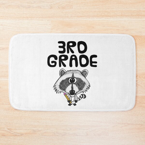 Item preview, School Raccoon 3rd Grade Teacher, Back To School designed and sold by doodlerob.