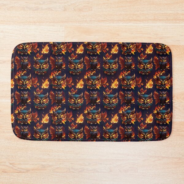 Item preview, Owls Seamless Pattern designed and sold by Korral.