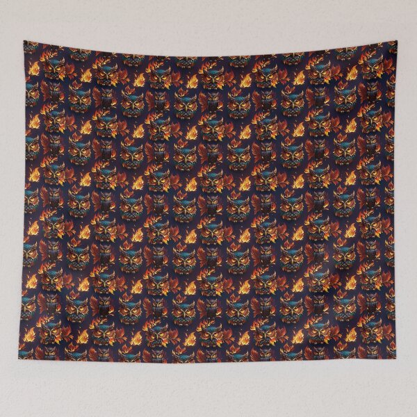 Item preview, Owls Seamless Pattern designed and sold by Korral.